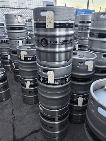 Lot 21 - 50L Kegs