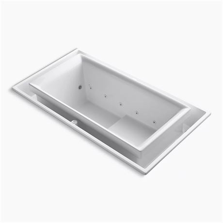 Lot 64 - DROP IN EFFERVESCENCE BATHTUB WITH CHROMOTHERAPY