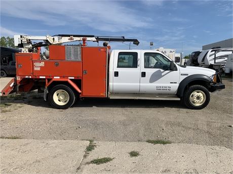 Lot 8130 - 2007 Ford F550 Service Truck