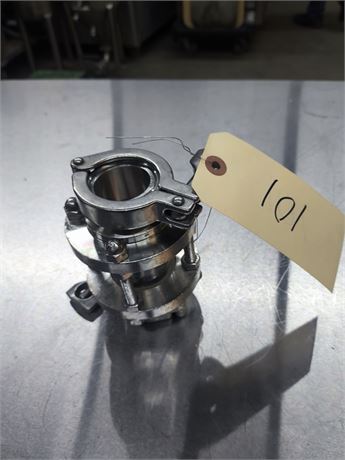 Lot 101 - Quad-clamp Inline Sight Glass