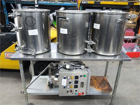 Lot 65 - Spike Systems brewery assemble