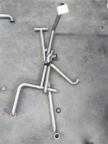 Lot 138 - Stainless Steel Pipes 1"