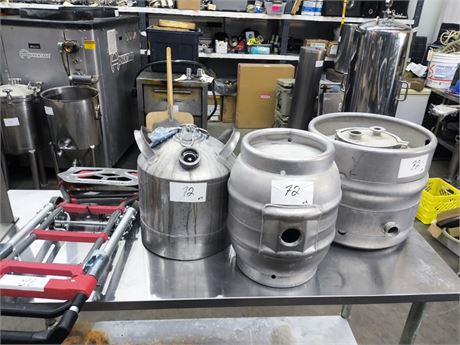 Lot 72 - Decorative Beer Kegs