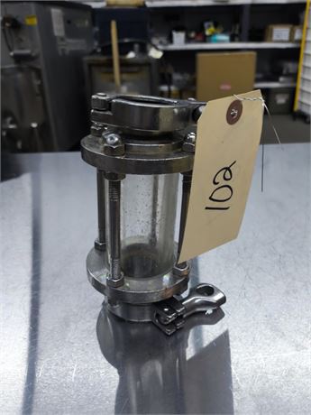 Lot 102 - Quad-clamp Inline Sight Glass