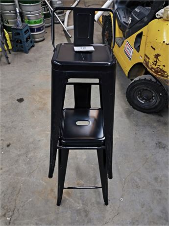 Lot 78 - Aluminum Stools