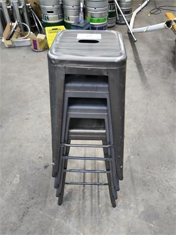 Lot 74 - Aluminum Stool