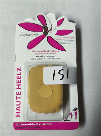 Lot 151 - Bottom-of-Heel Cushions