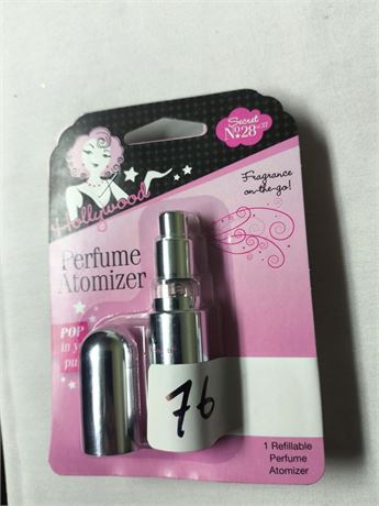 Lot 76 - Refillable Perfume Atomizers