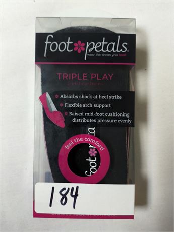 Lot 184 - Back of Foot Cushions Triple Play