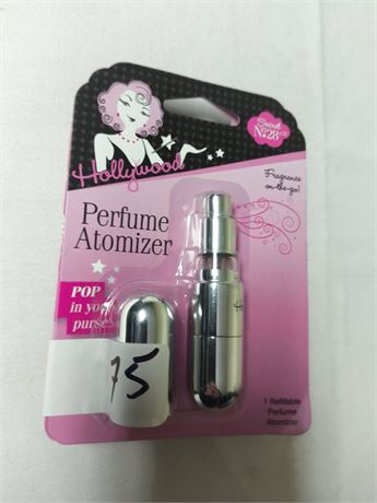Lot 75 - Refillable Perfume Atomizers