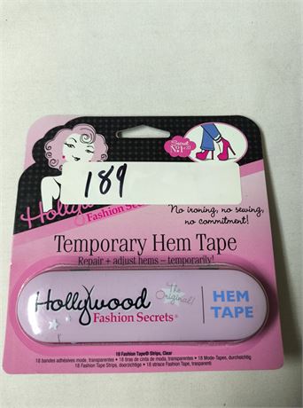 Lot 189 - Temporary Hem Tape