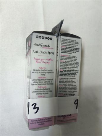 Lot 93 - Anti-Static Spray