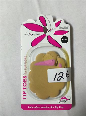 Lot 126 - Ball-of-Foot Cushions for Flip Flops