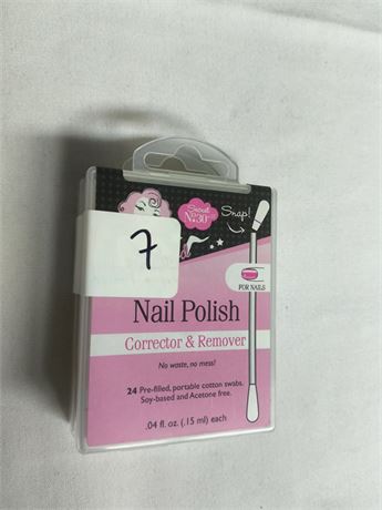 Lot 7 - Nail Polish Corrector & Remover