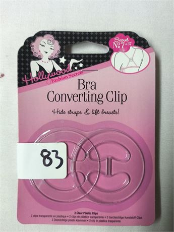 Lot 83 - Bra Converting Clips