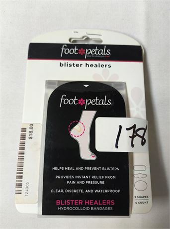 Lot 178 - Blister Healers Hydrocolloid Bandages