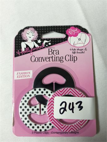 Lot 243 - Bra Converting Clip