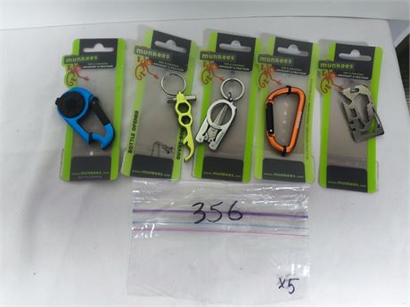 Lot 356 - Key Chain Clips