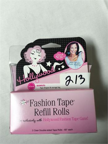 Lot 213 - Silicone Breast Enhancers and Tape Refill Rolls