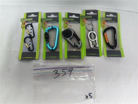 Lot 359 - Key Chain Clips