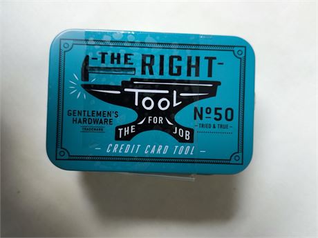 Lot 268 - Credit Car Tool