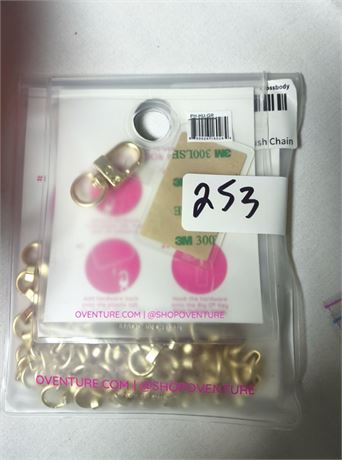 Lot 253 - CrossBody Chain and Phone Connector