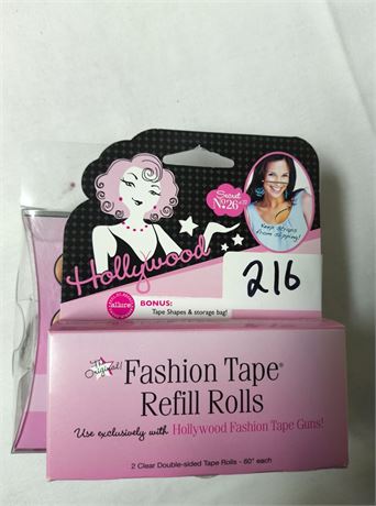 Lot 216 - Silicone Breast Enhancers and Tape Refill Rolls