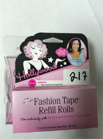 Lot 217 - Silicone Breast Enhancers and Tape Refill Rolls