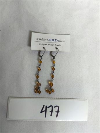 Lot 477 - Joanna Bisley Earrings