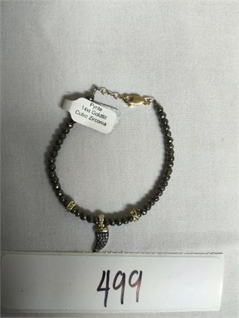 Lot 499 - Zirconia Bracelet