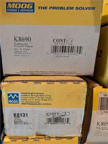 Lot 74-Various MOOG Auto Parts