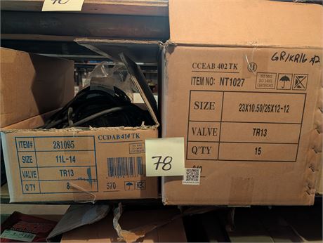 Lot 78-Various Tire Parts