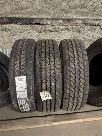 Lot 30-Nokian and Firestone Tires