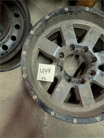 Lot 478-  Various Rims
