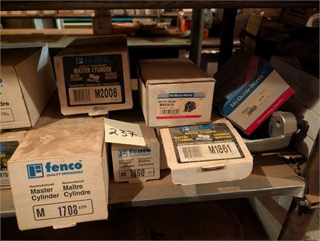 Lot 237 - Master Cylinders and Motor Mounts