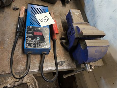Lot 432-Bench Vise & Jet-Load Tester