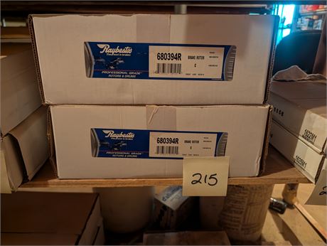 Lot 215 - Raybestos Disc Brake Rotors
