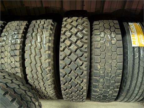 Lot 311- Commercial Truck Tires