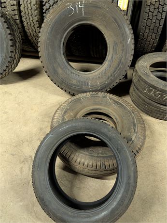 Lot 314- Commercial Truck Tires