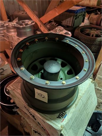 Lot 472- US Wheels Camo Green Daytona