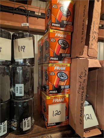 Lot 120-Replacement Oil Filters