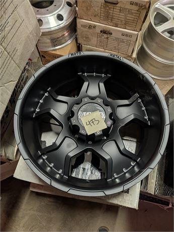 Lot 473- Moto Metal 20 Matte Black