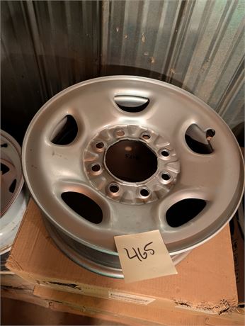 Lot 465- Steel Rims