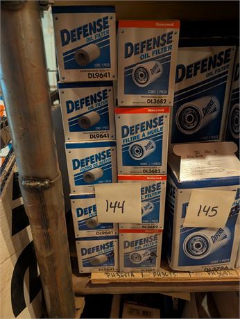 Lot 144-Defense Oil Filers