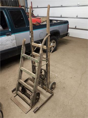 Lot 442- Tire and Rim Dollies