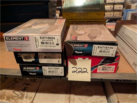 Lot 222 - Element Disc Brake Pads