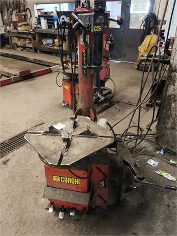 Lot 446-Corghi Tire Machine