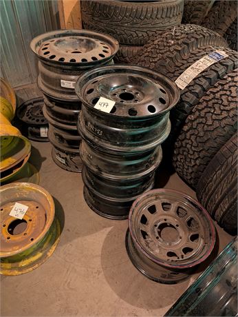 Lot 477- Various Rims