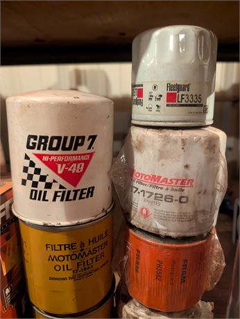 Lot 138-Various Oil Filters