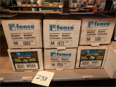 Lot 238 - Fenco  Master Cylinders